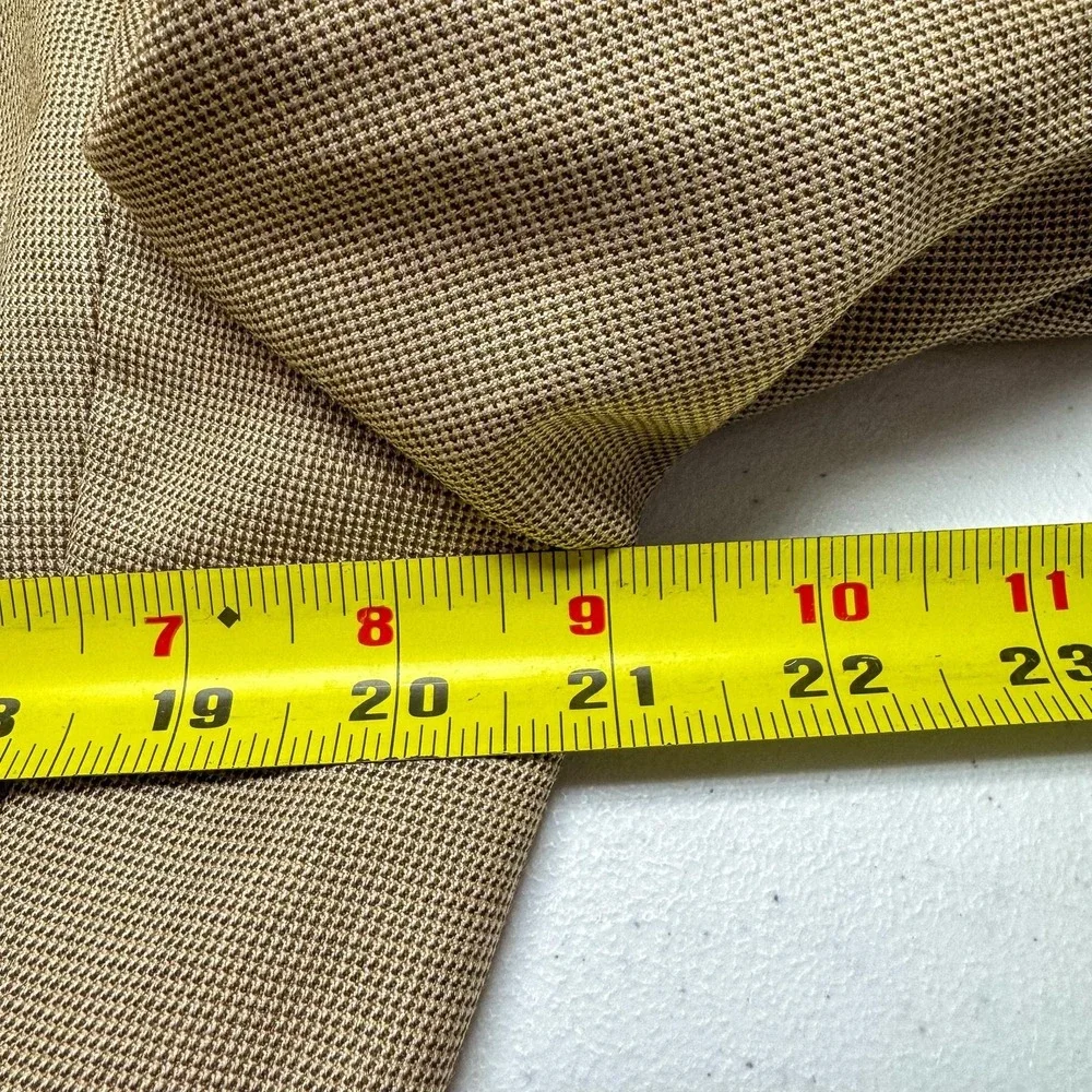 Ralph Ralph Lauren Blazer Mens 40R Brown‎ Check Wool Bamboo Rayon Sport Coat